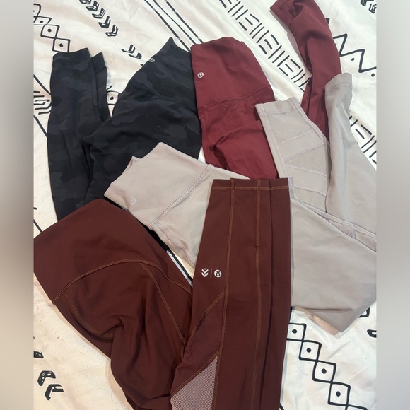 Bundle of four leggings size 4